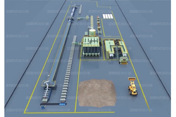 智珠晶燒結式輕質墻體生產線